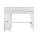  Homelegance Sloane B2024WHLTF-1* Twin/Full Loft Bunk Bed with Chest and Hidden Desk IMAGE 11