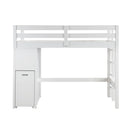 Homelegance Sloane B2024WHLTF-1* Twin/Full Loft Bunk Bed with Chest and Hidden Desk IMAGE 12