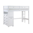  Homelegance Sloane B2024WHLTF-1* Twin/Full Loft Bunk Bed with Chest and Hidden Desk IMAGE 13