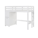  Homelegance Sloane B2024WHLTF-1* Twin/Full Loft Bunk Bed with Chest and Hidden Desk IMAGE 16