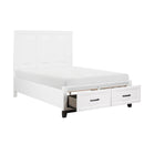  Homelegance Garretson 1450WHF-1* Full Platform Bed with Footboard Storage IMAGE 5