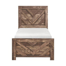  Homelegance Corbin 1534NPT-1 Twin Bed IMAGE 1