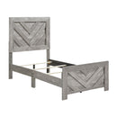  Homelegance Corbin 1534NPGYT-1 Twin Bed IMAGE 4