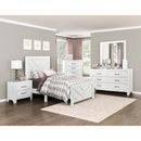  Homelegance Corbin 1534NPWHT-1 Twin Bed IMAGE 5