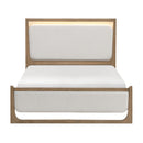  Size_California King -- Homelegance Riley Panel Bed IMAGE 3