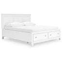  Size_California King -- Fortman B680B23 California King Panel Storage Bed IMAGE 1