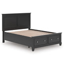  Size_Queen -- Signature Design by Ashley Lanolee Panel Bed with Storage IMAGE 6