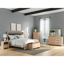 Signature Design by Ashley Kinlanni PCB1360-58 King Upholstered Panel Headboard IMAGE 4