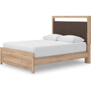  Size_Queen -- Signature Design by Ashley Kinlanni Upholstered Platform Bed IMAGE 4