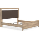  Size_King -- Signature Design by Ashley Kinlanni Upholstered Panel Bed IMAGE 2