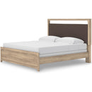  Size_King -- Signature Design by Ashley Kinlanni Upholstered Panel Bed IMAGE 4