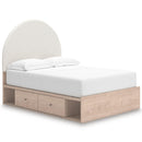  Size_Full  --  Arloster PCB1566B5 Full Upholstered Panel Bed with Storage IMAGE 1