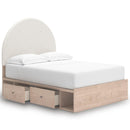  Size_Full  --  Arloster PCB1566B5 Full Upholstered Panel Bed with Storage IMAGE 2