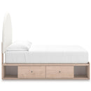  Size_Full  --  Arloster PCB1566B5 Full Upholstered Panel Bed with Storage IMAGE 4