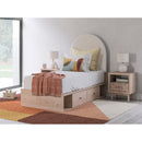  Size_Twin -- Signature Design by Ashley Arloster Upholstered Panel Bed with Storage IMAGE 8