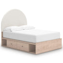  Size_Full  --  Arloster PCB1566B7 Full Upholstered Panel Bed with Storage IMAGE 1