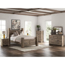  Size_Queen -- Signature Design by Ashley Rusticott Poster Bed IMAGE 8