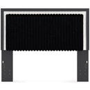  Signature Design by Ashley Zuraleus PCB3380-57 Queen Upholstered Panel Headboard IMAGE 2