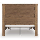  Size_Queen -- Signature Design by Ashley Feddinger Panel Bed with Storage IMAGE 5