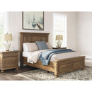  Size_Queen -- Signature Design by Ashley Feddinger Panel Bed with Storage IMAGE 7