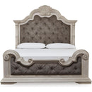 Size_Queen -- Signature Design by Ashley Bruchandi Upholstered Panel Bed IMAGE 2