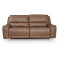  Manufacturer Color_Caramel -- Signature Design by Ashley DeepWakes Reclining Leather Match Loveseat IMAGE 1