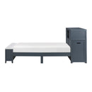  Homelegance Sloane B2024BUBC-1* Twin Bookcase Platform Bed with Hidden Desk, Stool and Storage Bench IMAGE 5