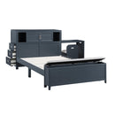  Homelegance Sloane B2024BUBCF-1* Full Bookcase Platform Bed with Hidden Desk, Stool and Storage Bench IMAGE 10