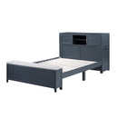  Homelegance Sloane B2024BUBCF-1* Full Bookcase Platform Bed with Hidden Desk, Stool and Storage Bench IMAGE 4