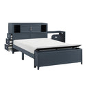  Homelegance Sloane B2024BUBCF-1* Full Bookcase Platform Bed with Hidden Desk, Stool and Storage Bench IMAGE 9