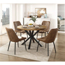  Homelegance Strata 6063BRS Side Chair IMAGE 7