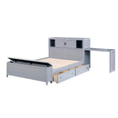  Homelegance Sloane B2024GYBCF-1* Full Bookcase Platform Bed with Hidden Desk, Stool and Storage Bench IMAGE 12