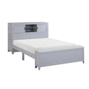  Homelegance Sloane B2024GYBCF-1* Full Bookcase Platform Bed with Hidden Desk, Stool and Storage Bench IMAGE 1