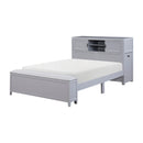  Homelegance Sloane B2024GYBCF-1* Full Bookcase Platform Bed with Hidden Desk, Stool and Storage Bench IMAGE 3