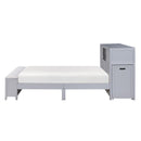  Homelegance Sloane B2024GYBCF-1* Full Bookcase Platform Bed with Hidden Desk, Stool and Storage Bench IMAGE 5