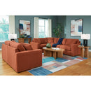  Manufacturer Color_Spice -- Signature Design by Ashley Modmax Fabric 4 pc Sectional IMAGE 3