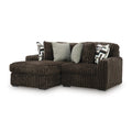  Manufacturer Color_Chocolate -- Midnight-Madness 98104S13 2 pc Sectional with Chaise IMAGE 1