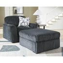  Manufacturer Color_Gunmetal -- Midnight-Madness 9810508 Oversized Accent Ottoman IMAGE 4