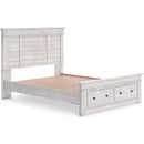  Size_King -- Signature Design by Ashley Makidern Panel Bed with Storage IMAGE 1