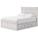  Size_King -- Signature Design by Ashley Makidern Panel Bed with Storage IMAGE 3