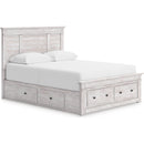  Size_King -- Makidern PCB1171B15 King Panel Storage Bed IMAGE 1