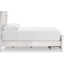  Size_Full -- Makidern PCB1171B23 Full Panel Storage Bed IMAGE 5