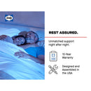  Size_Queen -- Paterson II Euro Pillow Top Medium Mattress (Queen) IMAGE 16