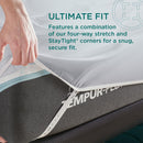  Tempur-Pedic TEMPUR-Adapt Luxe Egyptian Cotton Sheets - Graphite (King) IMAGE 17
