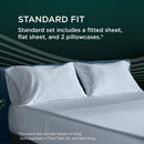  Tempur-Pedic TEMPUR-Adapt Luxe Egyptian Cotton Sheets - Sleepy Blue (Twin XL) IMAGE 19