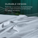  Tempur-Pedic TEMPUR-Adapt Luxe Egyptian Cotton Sheets - Sleepy Blue (King) IMAGE 15
