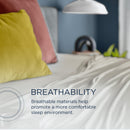 Tempur-Pedic TEMPUR breeze cooling Sheet Set Sandstone (Full) - Maison Elegance Furniture LLC