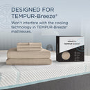 Tempur-Pedic TEMPUR breeze cooling Sheet Set Sandstone (King) - Maison Elegance Furniture LLC