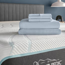 Tempur-Pedic TEMPUR breeze cooling Sheet Set Sleepy Blue (Split King) - Maison Elegance Furniture LLC