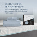 Tempur-Pedic TEMPUR breeze cooling Sheet Set Sleepy Blue (California King ) - Maison Elegance Furniture LLC